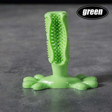 Load image into Gallery viewer, Pet Dog Toothbrush Chew Toy Doggy Brush Stick Soft Rubber Teeth Cleaning Dot Massage Toothpaste for Small dogs Pets Toothbrushes
