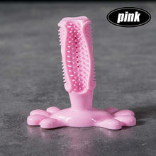 Load image into Gallery viewer, Pet Dog Toothbrush Chew Toy Doggy Brush Stick Soft Rubber Teeth Cleaning Dot Massage Toothpaste for Small dogs Pets Toothbrushes
