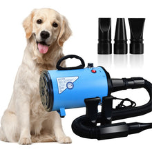 Load image into Gallery viewer, 2000W 220V~240V Dryer Blower Variable Speed Portable Dog Cat Pet Blow Hair Low Noise Hairdryer Grooming Dryer Cheap Pet Hair Dry
