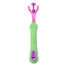 Load image into Gallery viewer, Hot Selling Three Sided Pet Toothbrush Dog Brush Addition Bad Breath Tartar Teeth Care Dog Cat Cleaning Mouth YH-461651
